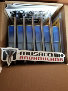 [Distributor] 1 case of 3 Blade 100gr hunting replacement Blades 6pks/case